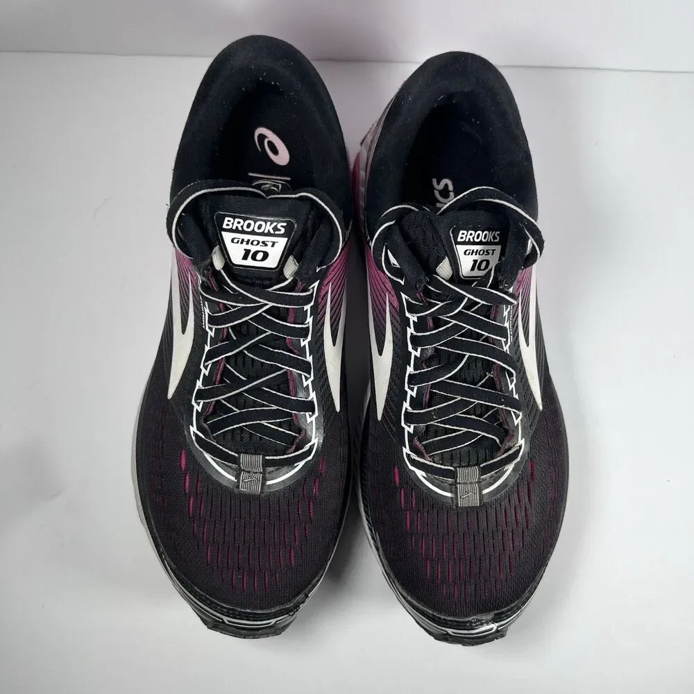 Brooks Ghost 10 Lace Up Athletic Running Shoes Sneakers Women's Size 8 - Picture 6 of 8